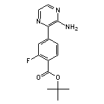 Tert-Butyl 4-(3-Aminopyrazin-2-Yl)-2-Fluorobenzoate