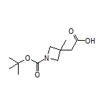 1-Boc-3-methylazetidine-3-acetic Acid