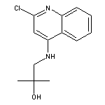 1-((2-Chloroquinolin-4-Yl)Amino)-2-Methylpropan-2-Ol