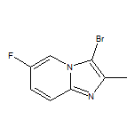 3-Bromo-6-fluoro-2-methylimidazo[1,2-a]pyridine