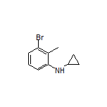 3-Bromo-N-cyclopropyl-2-methylaniline
