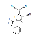 2-[3-Cyano-4-methyl-5-phenyl-5-(trifluoromethyl)furan-2(5H)-ylidene]malononitrile