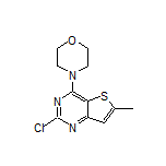 4-(2-Chloro-6-methylthieno[3,2-d]pyrimidin-4-yl)morpholine