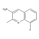 8-Fluoro-2-methylquinolin-3-amine