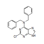 N,N-Dibenzyl-2-chloro-9H-purin-6-amine