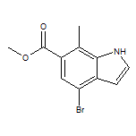 Methyl 4-Bromo-7-methyl-1H-indole-6-carboxylate