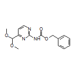 N-Cbz-4-(dimethoxymethyl)pyrimidin-2-amine