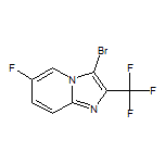 3-Bromo-6-fluoro-2-(trifluoromethyl)imidazo[1,2-a]pyridine