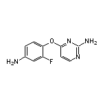 4-(4-Amino-2-fluorophenoxy)-2-pyrimidinamine
