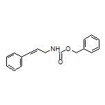 N-Cbz-3-phenyl-2-propen-1-amine