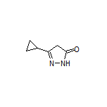 3-Cyclopropyl-1H-pyrazol-5(4H)-one
