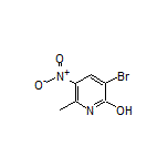 3-Bromo-6-methyl-5-nitropyridin-2-ol