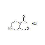 (R)-Hexahydropyrazino[2,1-c][1,4]oxazin-4(3H)-one Hydrochloride
