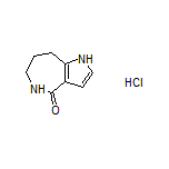 5,6,7,8-Tetrahydropyrrolo[3,2-c]azepin-4(1H)-one Hydrochloride