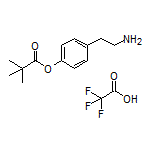 4-(2-Aminoethyl)phenyl Pivalate Trifluoroacetate