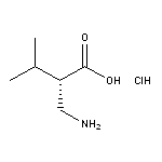 (S)-2-(Aminomethyl)-3-methylbutanoic Acid Hydrochloride