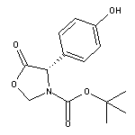 (S)-3-Boc-4-(4-hydroxyphenyl)oxazolidin-5-one