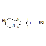 2-(Trifluoromethyl)-5,6,7,8-tetrahydro-[1,2,4]triazolo[1,5-a]pyrazine Hydrochloride