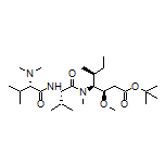 tert-Butyl (3R,4S,5S)-4-[(S)-2-[(S)-2-(Dimethylamino)-3-methylbutanamido]-N,3-dimethylbutanamido]-3-methoxy-5-methylheptanoate