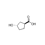 (1S,3S)-3-Hydroxycyclopentanecarboxylic Acid
