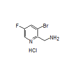 2-(Aminomethyl)-3-bromo-5-fluoropyridine Hydrochloride