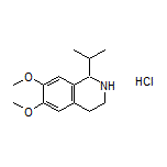 1-Isopropyl-6,7-dimethoxy-1,2,3,4-tetrahydroisoquinoline Hydrochloride