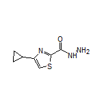 4-Cyclopropylthiazole-2-carbohydrazide
