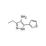 3-Ethyl-5-(3-thienyl)-1H-pyrazol-4-amine