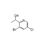 1-(3-Bromo-5-chloropyridin-2-yl)ethanol