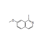 1-Iodo-7-methoxyisoquinoline