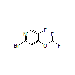 2-Bromo-4-(difluoromethoxy)-5-fluoropyridine