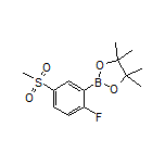 2-Fluoro-5-(methylsulfonyl)phenylboronic Acid Pinacol Ester