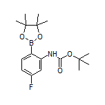 2-(Boc-amino)-4-fluorophenylboronic Acid Pinacol Ester