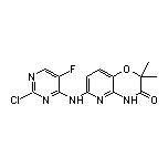 6-[(2-Chloro-5-fluoro-4-pyrimidinyl)amino]-2,2-dimethyl-2H-pyrido[3,2-b][1,4]oxazin-3(4H)-one