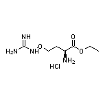 Ethyl (S)-2-Amino-4-(guanidinooxy)butanoate Hydrochloride