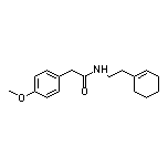 N-[2-(1-Cyclohexen-1-yl)ethyl]-4-methoxyphenylacetamide