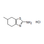 6-Methyl-4,5,6,7-tetrahydrobenzo[d]thiazol-2-amine Hydrochloride