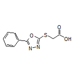 2-[(5-Phenyl-1,3,4-oxadiazol-2-yl)thio]acetic Acid