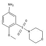 4-Methoxy-3-(morpholine-4-sulfonyl)-phenylamine