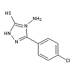 4-Amino-5-(4-chloro-phenyl)-4H-[1,2,4]triazole-3-thiol