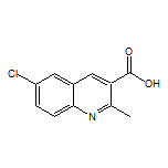 6-Chloro-2-methylquinoline-3-carboxylic Acid