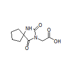 2,4-Dioxo-1,3-diazaspiro[4.4]nonane-3-acetic Acid