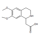 (6,7-Dimethoxy-1,2,3,4-tetrahydroisoquinolin-1-yl)acetic Acid