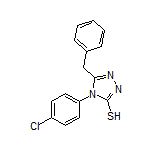 5-benzyl-4-(4-chlorophenyl)-4H-1,2,4-triazole-3-thiol
