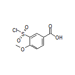 3-(Chlorosulfonyl)-4-methoxybenzoic Acid