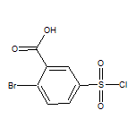 2-Bromo-5-(chlorosulfonyl)benzoic Acid