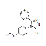 4-(4-Ethoxyphenyl)-5-(3-pyridyl)-4H-1,2,4-triazole-3-thiol