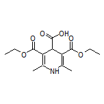 3,5-Bis(ethoxycarbonyl)-2,6-dimethyl-1,4-dihydropyridine-4-carboxylic Acid