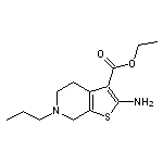 2-Amino-6-propyl-4,5,6,7-tetrahydro-thieno[2,3-c]pyridine-3-carboxylic acid ethyl ester