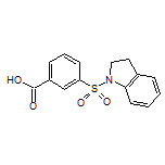 3-(Indolin-1-ylsulfonyl)benzoic Acid